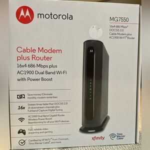 Motorola Modem plus Router
